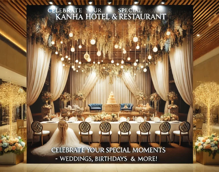Celebrate Your Special Moments at Kanha Hotel & Restaurant: From Weddings to Birthdays